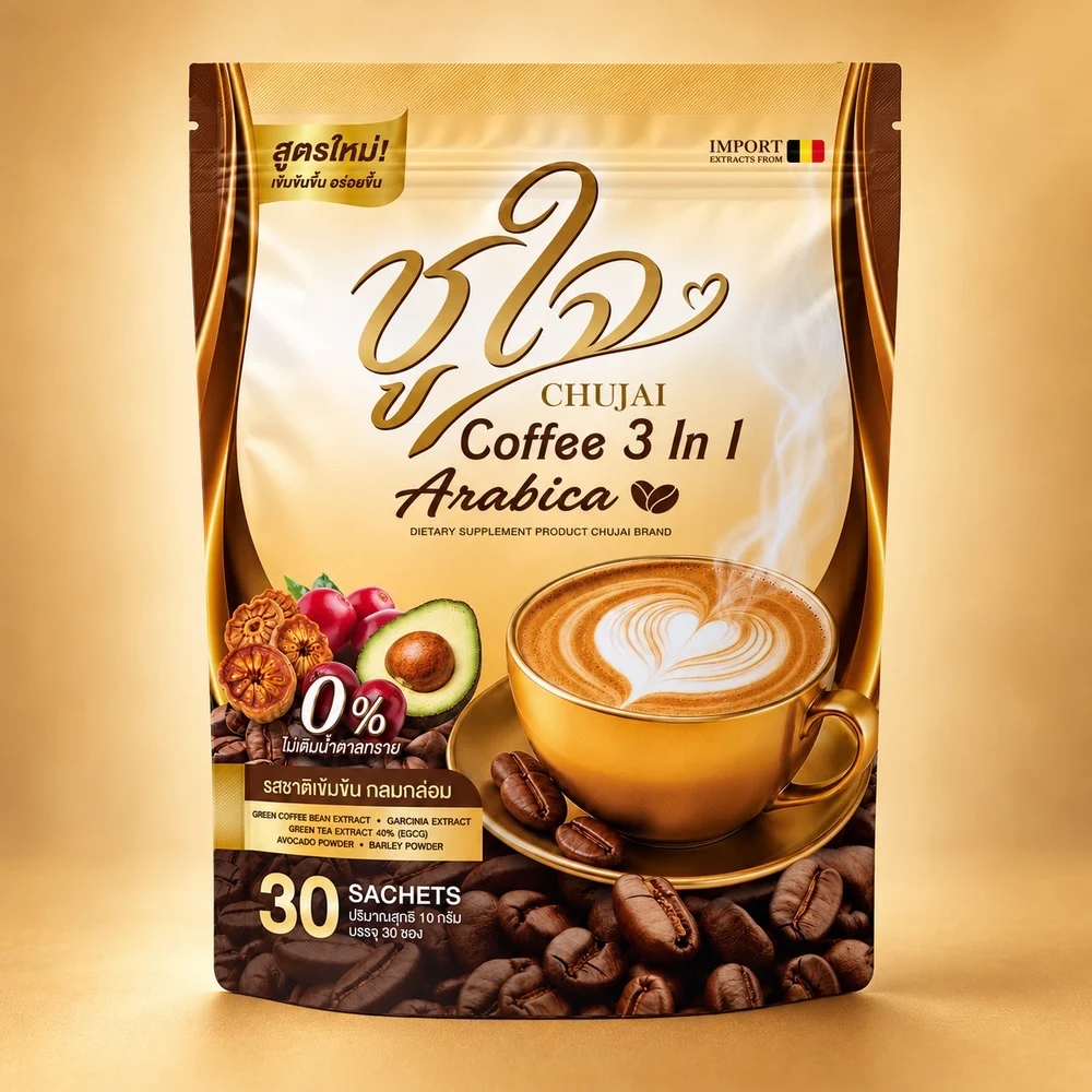 CHUJAI COFFEE กาแฟอาราบิก้า 3-in-1